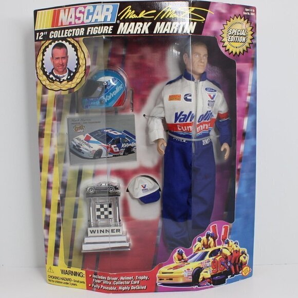Nascar Other - NASCAR Mark Martin 12" Collector Figure Unopened Box